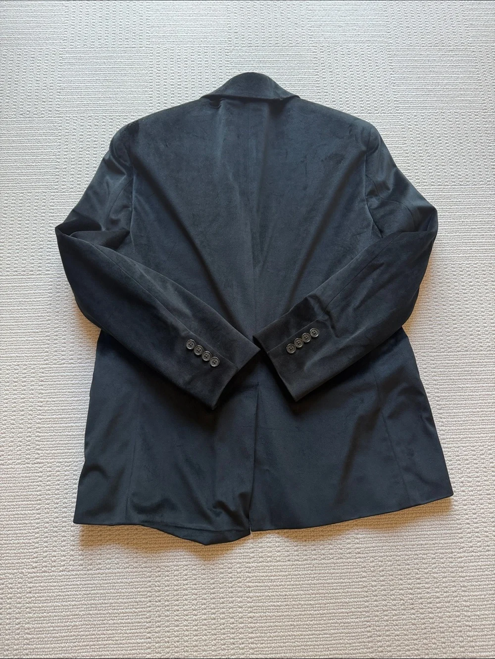 Ralph Lauren Men's Black Suede Sport Coat Blazer Size 38S